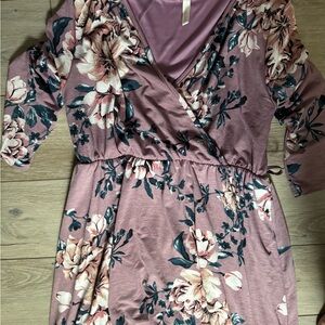 Floral Maternity Dress